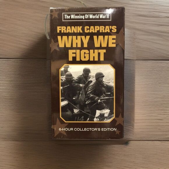 Frank Capra's Why We Fight VHS The Winning Of World War II 6 Hr Collectors Ed - Picture 1 of 5
